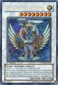 Avenging Knight Parshath - The Duelist Genesis - YuGiOh card