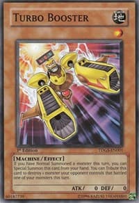 Turbo Booster - The Duelist Genesis - YuGiOh card