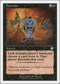 Coercion - Starter 1999 - Magic: The Gathering card