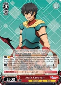 Arash Kamangir - Fate/Grand Order THE MOVIE Divine Realm of the Round Table: Camelot - Weiss Schwarz card