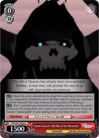 Grand Assassin "Old Man of the Mountain" - Fate/Grand Order THE MOVIE Divine Realm of the Round Table: Camelot - Weiss Schwarz card