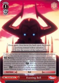 Evening Bell - Fate/Grand Order THE MOVIE Divine Realm of the Round Table: Camelot - Weiss Schwarz card