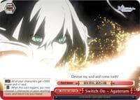 Switch On - Agateram - Fate/Grand Order THE MOVIE Divine Realm of the Round Table: Camelot - Weiss Schwarz card