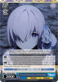 Entrusted With Goodness, Mash Kyrielight - Fate/Grand Order THE MOVIE Divine Realm of the Round Table: Camelot - Weiss Schwarz card