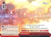 Lancelot of the Light of the Lake - Fate/Grand Order THE MOVIE Divine Realm of the Round Table: Camelot - Weiss Schwarz card