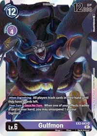 Gulfmon - Digital Hazard - Digimon Card Game card