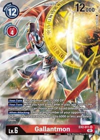 Gallantmon (Alternate Art) - Digital Hazard - Digimon Card Game card