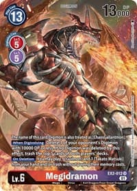 Megidramon (Alternate Art) - Digital Hazard - Digimon Card Game card