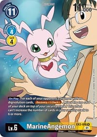 MarineAngemon (Alternate Art) - Digital Hazard - Digimon Card Game card