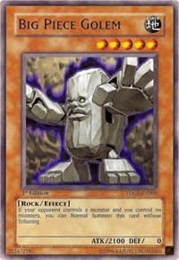 Big Piece Golem - The Duelist Genesis - YuGiOh card