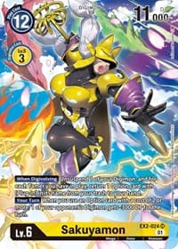 Sakuyamon (Alternate Art) - Digital Hazard - Digimon Card Game card