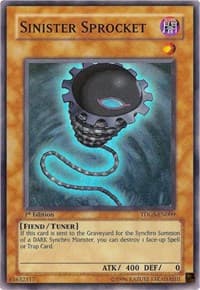 Sinister Sprocket - The Duelist Genesis - YuGiOh card