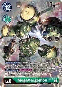 MegaGargomon (Alternate Art) - Digital Hazard - Digimon Card Game card