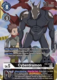 Cyberdramon (Alternate Art) - Digital Hazard - Digimon Card Game card