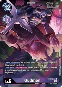 Gulfmon (Alternate Art) - Digital Hazard - Digimon Card Game card