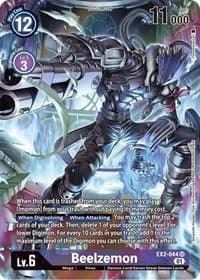 Beelzemon (Alternate Art) - Digital Hazard - Digimon Card Game card