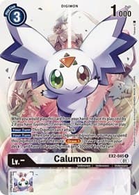 Calumon (Alternate Art) - Digital Hazard - Digimon Card Game card