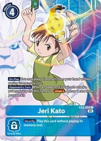 Jeri Kato (Alternate Art) - Digital Hazard - Digimon Card Game card