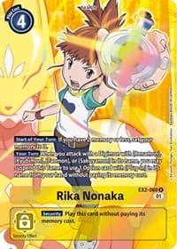 Rika Nonaka (Alternate Art) - Digital Hazard - Digimon Card Game card