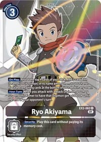 Ryo Akiyama (Alternate Art) - Digital Hazard - Digimon Card Game card
