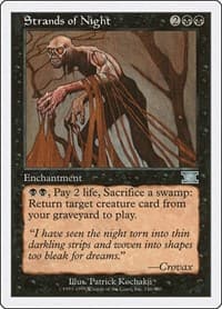 Strands of Night - Classic Sixth Edition - Magic: The Gathering card