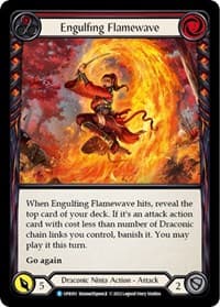 Engulfing Flamewave (Red) - Uprising - Flesh and Blood TCG card
