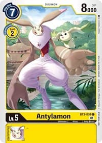 Antylamon - BT3-038 (Winner Pack New Awakening) - Release Special Booster 1.0 - Digimon Card Game card