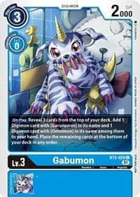 Gabumon - BT5-020 (Winner Pack New Awakening) - Battle of Omni - Digimon Card Game card