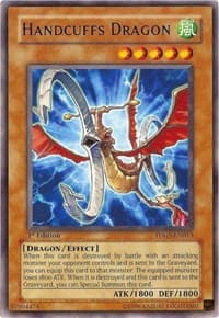 Handcuffs Dragon - The Duelist Genesis - YuGiOh card