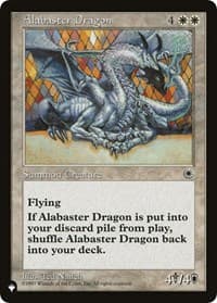Alabaster Dragon - The List Reprints - Magic: The Gathering card