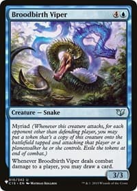 Broodbirth Viper - The List Reprints - Magic: The Gathering card