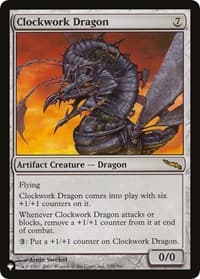 Clockwork Dragon - The List Reprints - Magic: The Gathering card
