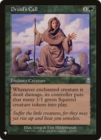 Druid's Call - The List Reprints - Magic: The Gathering card