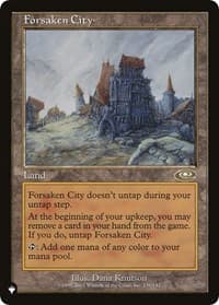 Forsaken City - The List Reprints - Magic: The Gathering card