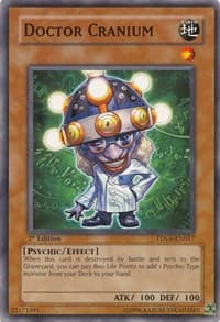 Doctor Cranium - The Duelist Genesis - YuGiOh card