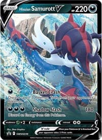 Hisuian Samurott V - SWSH239 - SWSH: Sword & Shield Promo Cards - Pokemon card