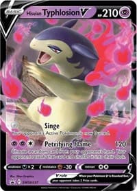 Hisuian Typhlosion V - SWSH237 - SWSH: Sword & Shield Promo Cards - Pokemon card