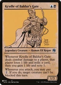 Krydle of Baldur's Gate (Showcase) - The List Reprints - Magic: The Gathering card