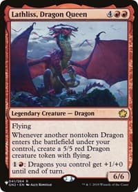 Lathliss, Dragon Queen - The List Reprints - Magic: The Gathering card