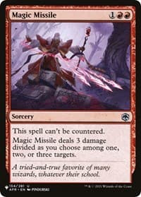Magic Missile - The List Reprints - Magic: The Gathering card