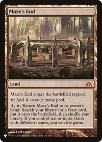 Maze's End - The List Reprints - Magic: The Gathering card