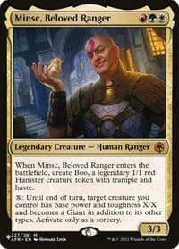 Minsc, Beloved Ranger - The List Reprints - Magic: The Gathering card
