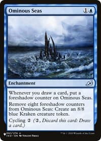 Ominous Seas - The List Reprints - Magic: The Gathering card