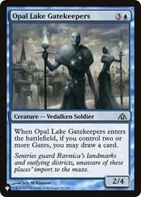 Opal Lake Gatekeepers - The List Reprints - Magic: The Gathering card