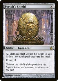 Pariah's Shield - The List Reprints - Magic: The Gathering card