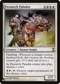 Pentarch Paladin - The List Reprints - Magic: The Gathering card