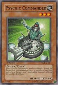 Psychic Commander - The Duelist Genesis - YuGiOh card