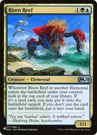 Risen Reef - The List Reprints - Magic: The Gathering card