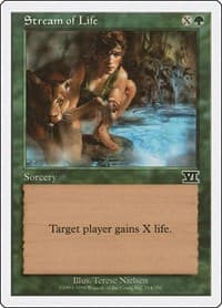 Stream of Life - Classic Sixth Edition - Magic: The Gathering card