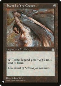 Sword of the Chosen - The List Reprints - Magic: The Gathering card